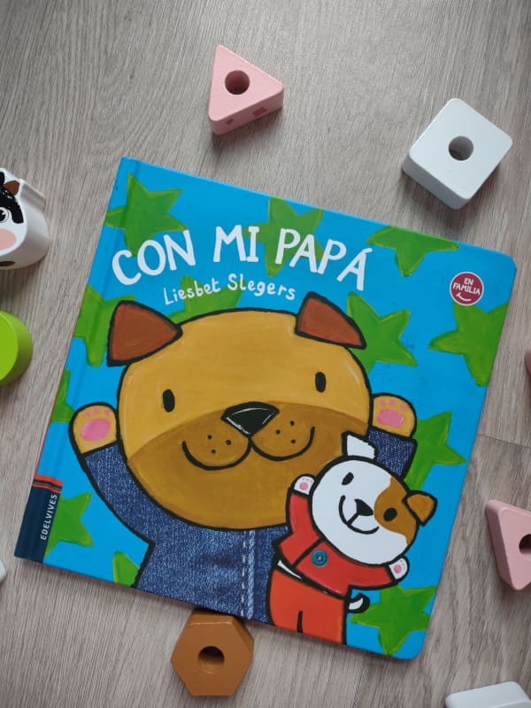 libro infantil a partir de 1 año Con mi papá