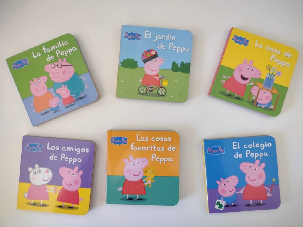 La pequeña biblioteca de Peppa pig