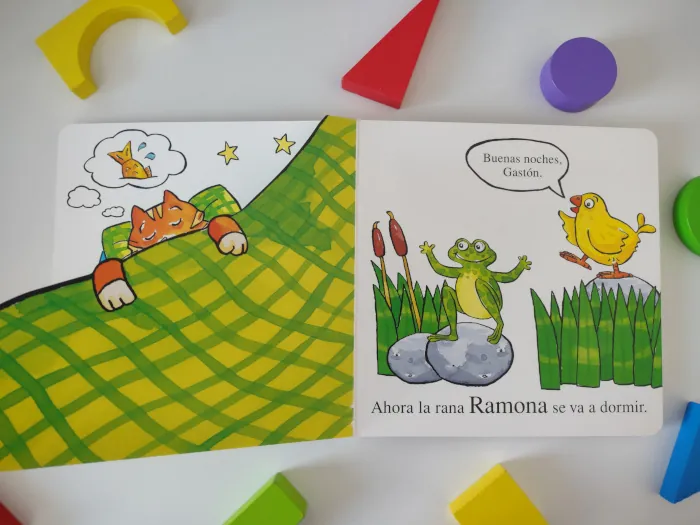 foto de muestra del libro infantil Buenas noches pollo Pepe