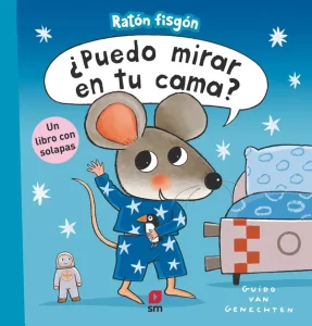 Portada del libro infantil "¿Puedo mirar en tu cama?"