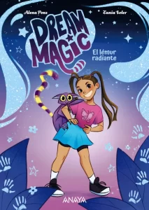 portada del libro "Dream magic. El lémur radiante" ideal para niños a partir de 7 años