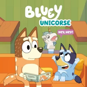 Bluey Unicorse cuento en inglés