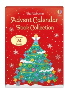 Calendario de adviento con 25 libros en inglés