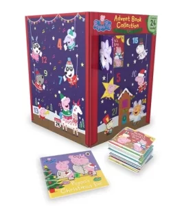 Calendario de adviento de Peppa Pig en inglés para niños de preescolar