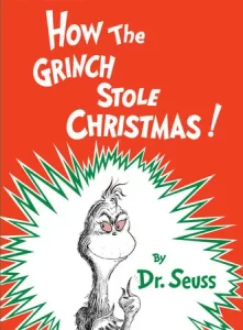 Portada del libro  en inglés sobre el Grinch ideal para niños a partir de 6 años