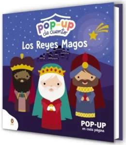 Cuento infantil sobre los reyes magos con pop up