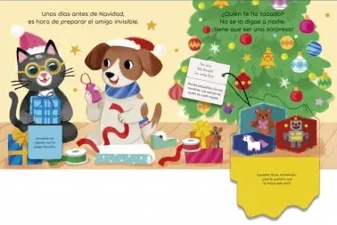 Cuento de Navidad "Ya llega la Navidad", primera página