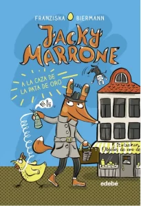 Libro para niños de 8 años "Jacky Marrone a la caza de la pata de oro"