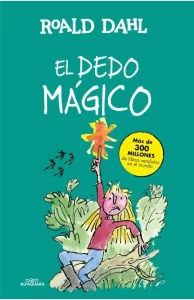 Libro clásico de Roald Dahl "el dedo mágico"