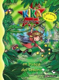 Portada del libro Kika superburja en busca del tesoro ideal para niños de 8 años
