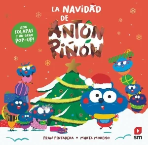 Libro infantil de Navidad de Antón Piñón con solapas para peques a partir de 3 años