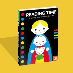 "Reading time". Libro de contrastes en inglés para bebés