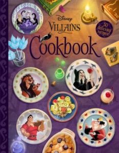 Libro de recetas de Disney sobre villanos en inglés para peques a partir de 6 años