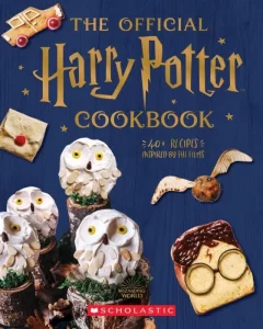Libro de recetas en inglés de Harry Potter con recetas de los magos más famosos