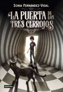 Portada del libro de la puerta de los tres cerrojos, ideal para niños de 5º de primaria